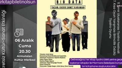 Marmaris Belediyesi ‘Bir kitap biletin olsun’ sloganıyla konserden sonra şimdi