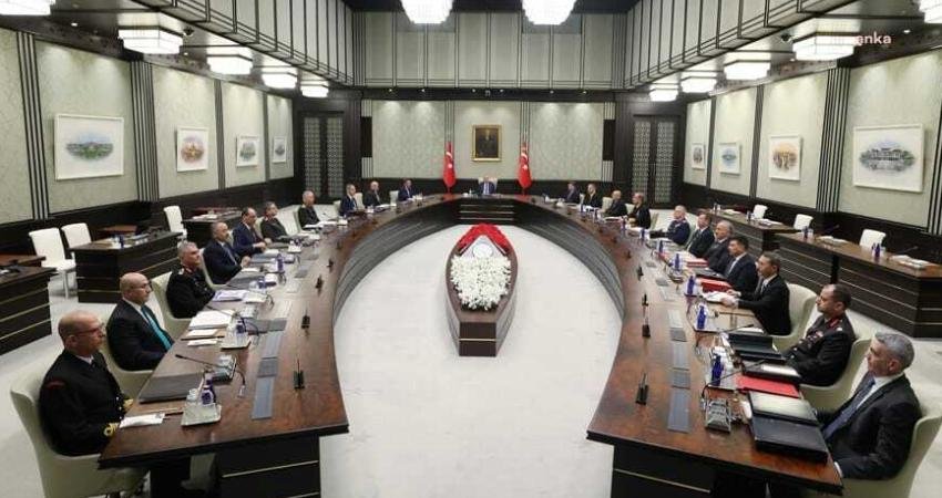 Milli Güvenlik Kurulu (MGK), Cumhurbaşkanı Recep Tayyip Erdoğan başkanlığında toplandı.