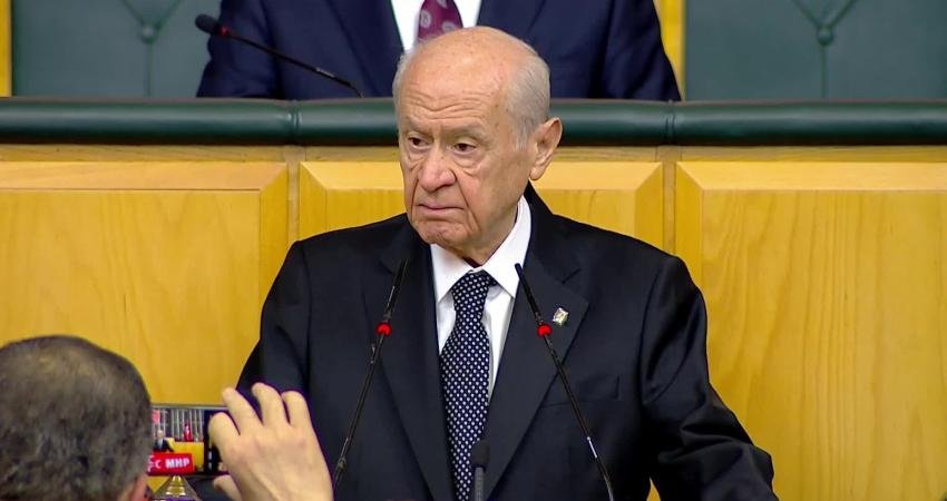 MHP Genel Başkanı Devlet Bahçeli, partisinin grup toplantısında CHP'nin demokrasi
