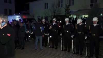 Muğla'da Sağlık Bakanlığı'na ait ambulans helikopterin Eğitim ve Araştırma Hastanesinin