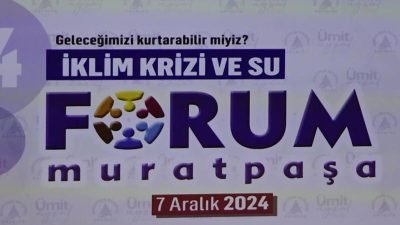Muratpaşa Belediye Başkanı Ümit Uysal, ‘İklim Krizi ve Su’ başlığıyla