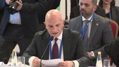 TBB ve İBB Başkanı Ekrem İmamoğlu’nun çağrısıyla İstanbul’da buluşan, 10