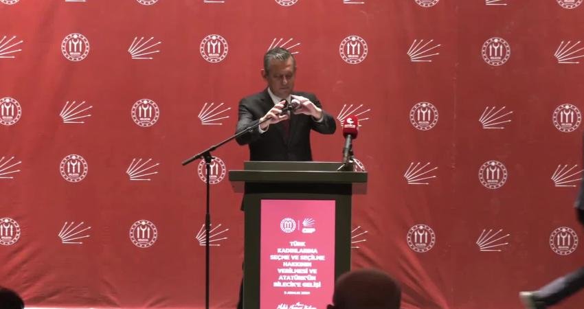 CHP Genel Başkanı Özgür Özel, iktidara geldiklerinde siyasette eşit temsil