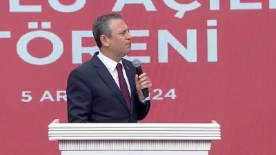 CHP Genel Başkanı Özgür Özel, Bilecik’te vatandaşlara erken seçim çağrısında