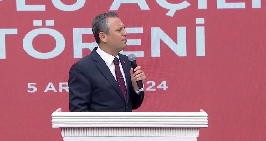 CHP Genel Başkanı Özgür Özel, Bilecik’te vatandaşlara erken seçim çağrısında