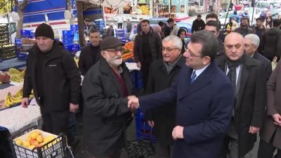 İstanbul Büyükşehir Belediye (İBB) Başkanı Ekrem İmamoğlu, Esenler Nene Hatun