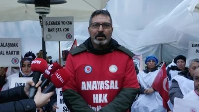 Sendikaya üye olduktan sonra işten çıkarılan Çatalca’daki Polonez işçilerinin Ankara’ya