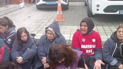 Sendikalı oldukları için işten atılınca 141 günlük direnişin ardından dün