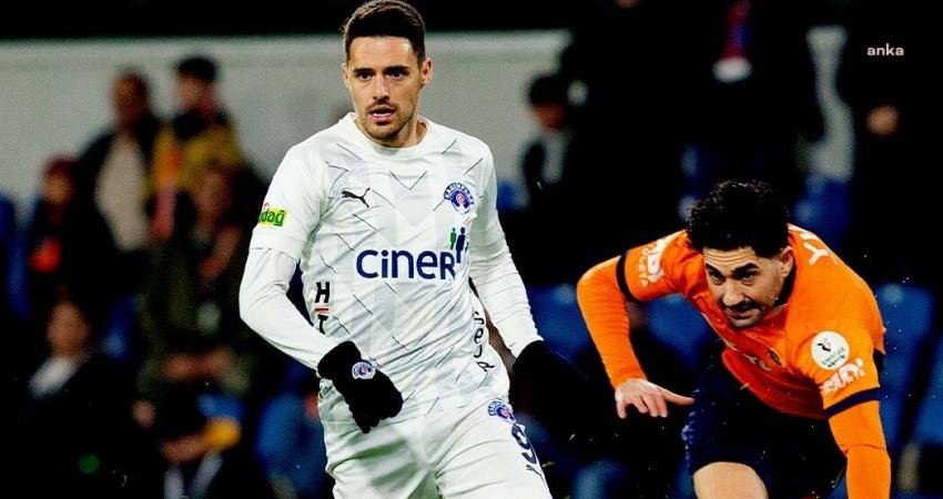 Trendyol Süper Lig'in 17. haftasının kapanış maçında RAMS Başakşehir evinde