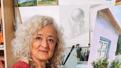 Ressam Ayşe Yüksel Kayalı’nın, “Sen gittikten sonra da burada olacağım”