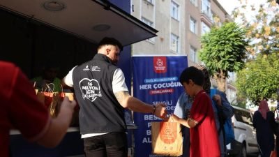 Şile 75. Yıl Ortaokulu'nda 25 Aralık 2024 sabahı dağıtılan "Okul
