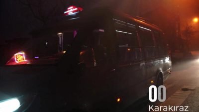 Şile Belediye Başkanı Özgür Kabadayı, Karakiraz-Şile minibüs hattında dün sabahın