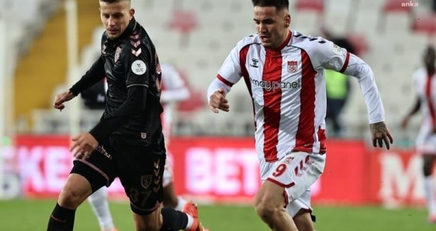 Süper Lig’in 17. haftasında Sivasspor konuk ettiği Samsunspor ile 0-0