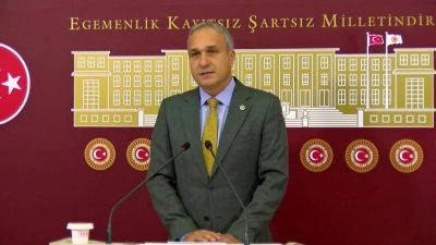 CHP Genel Başkan Yardımcısı Suat Özçağdaş, Manisa'nın Soma ilçesinde MESEM kapsamında