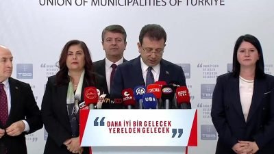 İstanbul Büyükşehir Belediye (İBB) ve Türkiye Belediyeler Birliği (TBB) Başkanı