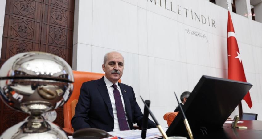 TBMM Başkanı Numan Kurtulmuş, Kazakistan Cumhuriyeti Meclisi Başkanı Yerlan Koşanov