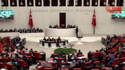 TBMM Genel Kurulu'nda görüşülen Çalışma ve Sosyal Güvenlik Bakanlığı, İçişleri Bakanlığı