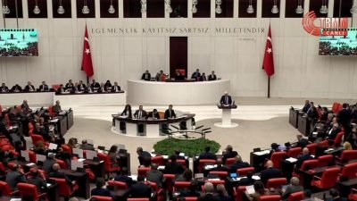 DEM Parti Diyarbakır Milletvekili Cengiz Çandar, TBMM Genel Kurulu'ndaki bütçe