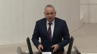 TBMM Genel Kurulu'nda Cumhurbaşkanlığı'nın bütçe görüşmelerinde konuşan CHP Manisa Milletvekili