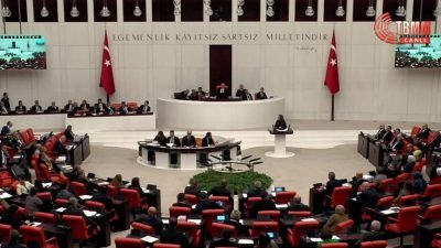 DEM Parti Şırnak Milletvekili Ayşegül Doğan, TBMM Genel Kurulu'ndaki bütçe