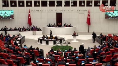 TBMM Genel Kurulu bütçe görüşmelerinde konuşan Gelecek Partisi Antalya Milletvekili