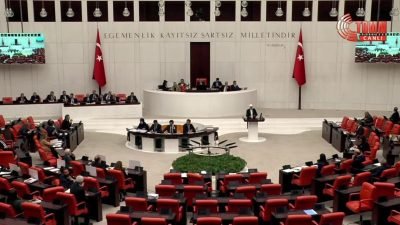 TBMM Genel Kurulu'nda DEM Parti Kocaeli Milletvekili Ömer Faruk Gergerlioğlu