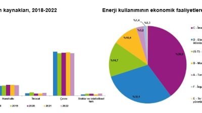  Türkiye İstatistik Kurumu (TÜİK), 2022 yılına ait enerji hesapları verilerini