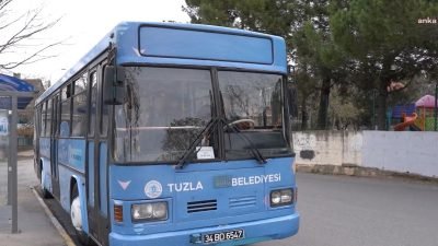 Tuzla Belediyesi, Orhanlı bölgesinde oturan öğrencilere yönelik ulaşım desteğini sürdürüyor.