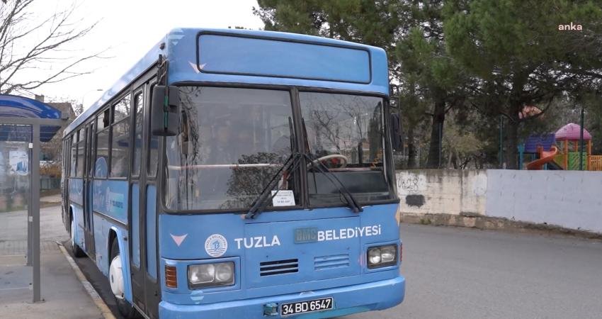 Tuzla Belediyesi, Orhanlı bölgesinde oturan öğrencilere yönelik ulaşım desteğini sürdürüyor.