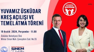 Üsküdar Belediyesi’nin ilk kreşi “Yuvamız Üsküdar”, perşembe günü İstanbul Büyükşehir