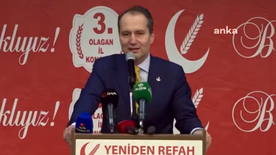 Yeniden Refah Partisi Genel Başkanı Fatih Erbakan, iktidarın ekonomi politikalarını