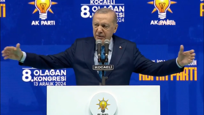 Cumhurbaşkanı Recep Tayyip Erdoğan, AK parti Kocaeli 8’inci Olağan İl Kongresi'nde
