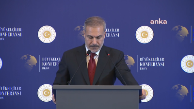 Dışişleri Bakanı Hakan Fidan, Suriye'deki gelişmeleri değerlendirdi. Fidan, “Dün Suriye’de