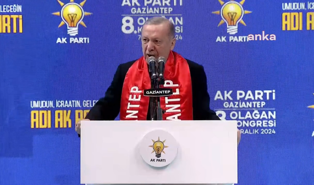 Cumhurbaşkanı Recep Tayyip Erdoğan, AK Parti Gaziantep 8. Olağan İl