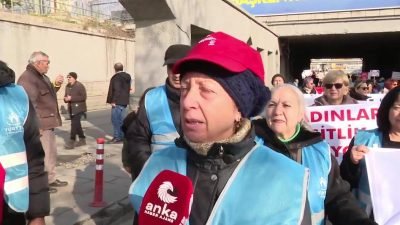 Yurttaş Birlikteliği'nin düzenlediği “Yurttaş Sesleniyor, Haklarımızı Alacağız” mitingine katılan vatandaşlar