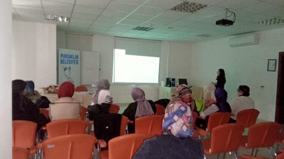 Pursaklar Belediyesine bağlı Hanım Evlerinde toplum sağlığı konusunda farkındalık geliştirmek