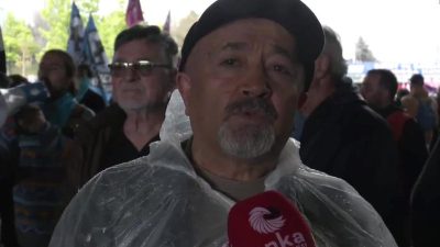 Ankara'da işçiler, emekçiler, öğrenciler 1 Mayıs İşçi ve Emekçi Bayramı'nı