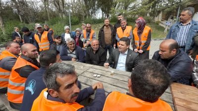 1 Mayıs Emek ve Dayanışma Günü dolayısıyla, Şereflikoçhisar Belediye Başkanı