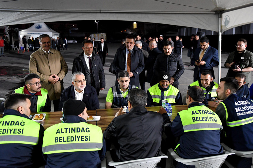 Altındağ Belediye Başkanı Dr. Veysel Tiryaki, Çalışma ve Sosyal Güvenlik