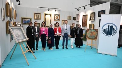Altındağlı kadınların eserleri İslam Sanatları Fuarı’nda yerini aldı. Altındağlı kadınların
