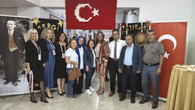 Okul Müdürü Ayfer Yılmaz’ın girişimiyle Oğuz Kağan İlkokulu’nda kurulan el