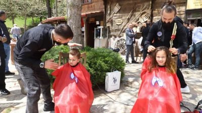 Ankara Berberler Esnaf ve Sanatkarlar Odası ABO Show ekibinin bu