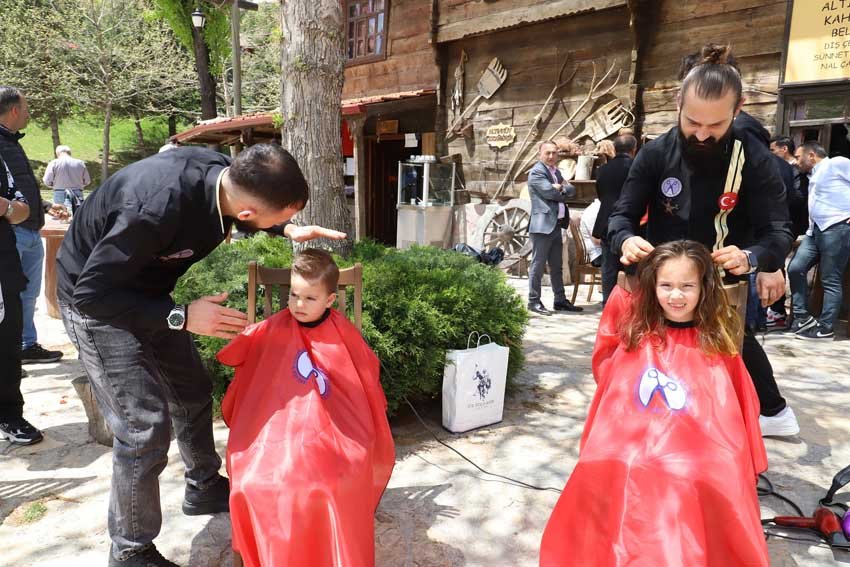 Ankara Berberler Esnaf ve Sanatkarlar Odası ABO Show ekibinin bu