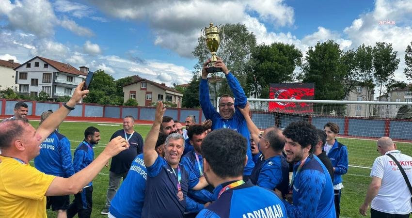 Bartın’da düzenlenen İşitme Engelliler Türkiye Finalleri’nde mücadele eden Adıyaman Belediyespor