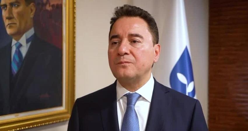 DEVA Partisi Genel Başkanı Ali Babacan, Cumhurbaşkanı Recep Tayyip Erdoğan'ın,