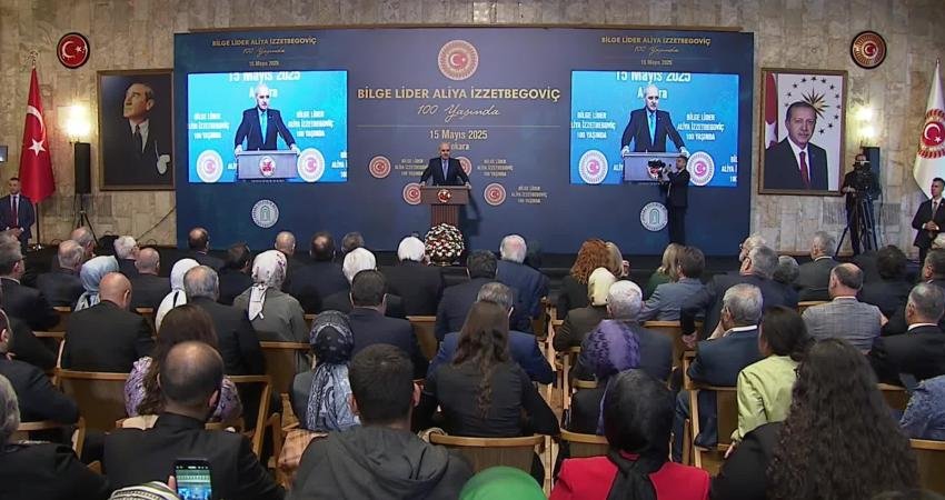 TBMM Başkanı Numan Kurtulmuş, Bosna-Hersek'in ilk Cumhurbaşkanı Aliya İzzetbegoviç'in doğumunun