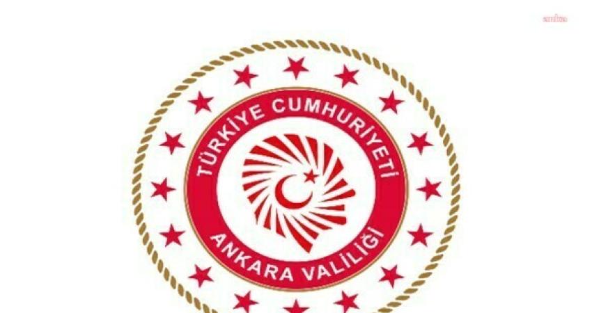 Ankara Valiliği’nden yapılan açıklamada, bugün akşam saatlerine kadar kentte  yerel