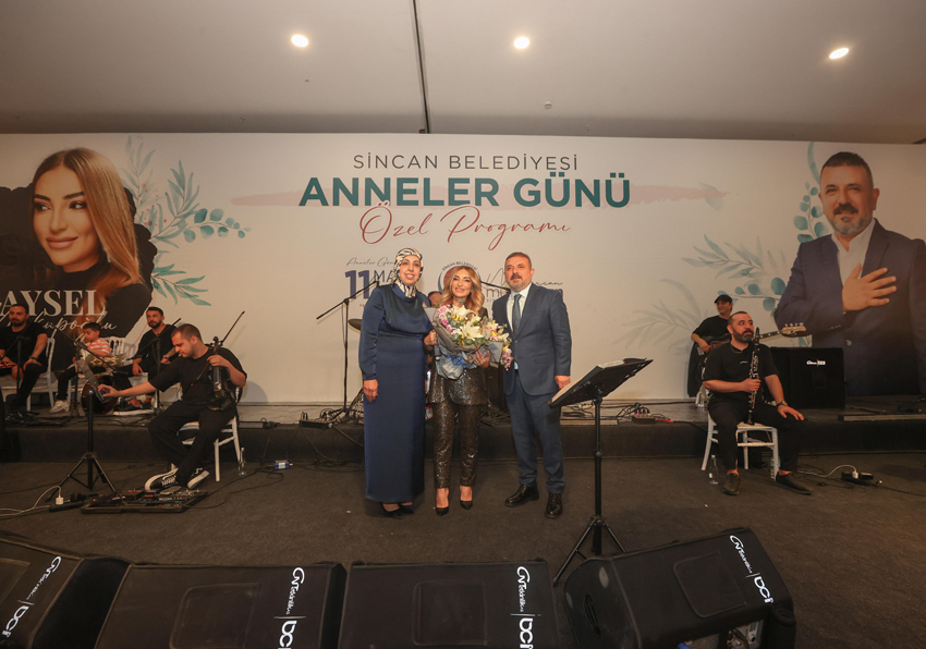 Sincan Belediyesi’nden Anneler Günü’ne özel konser Sincan Belediyesi, 11 Mayıs Anneler Günü’nü çok özel bir etkinlikle