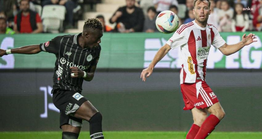 Süper Lig’in34. hafta açılış maçında Antalyaspor konuk ettiği Konyaspor’u 1-0