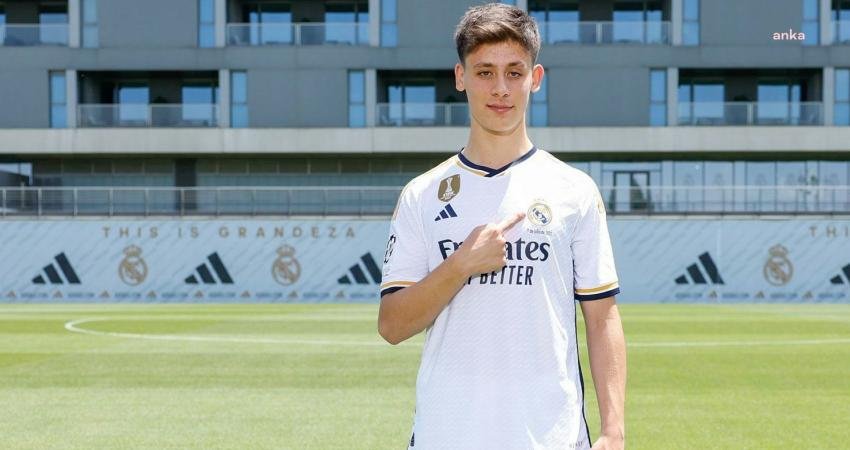 Real Madrid'de forma giyen milli oyuncu Arda Güler, Instagram hesabından